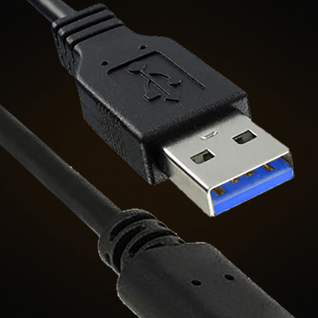 Close-up van de USB-A connector van de Titan Cable A naar C